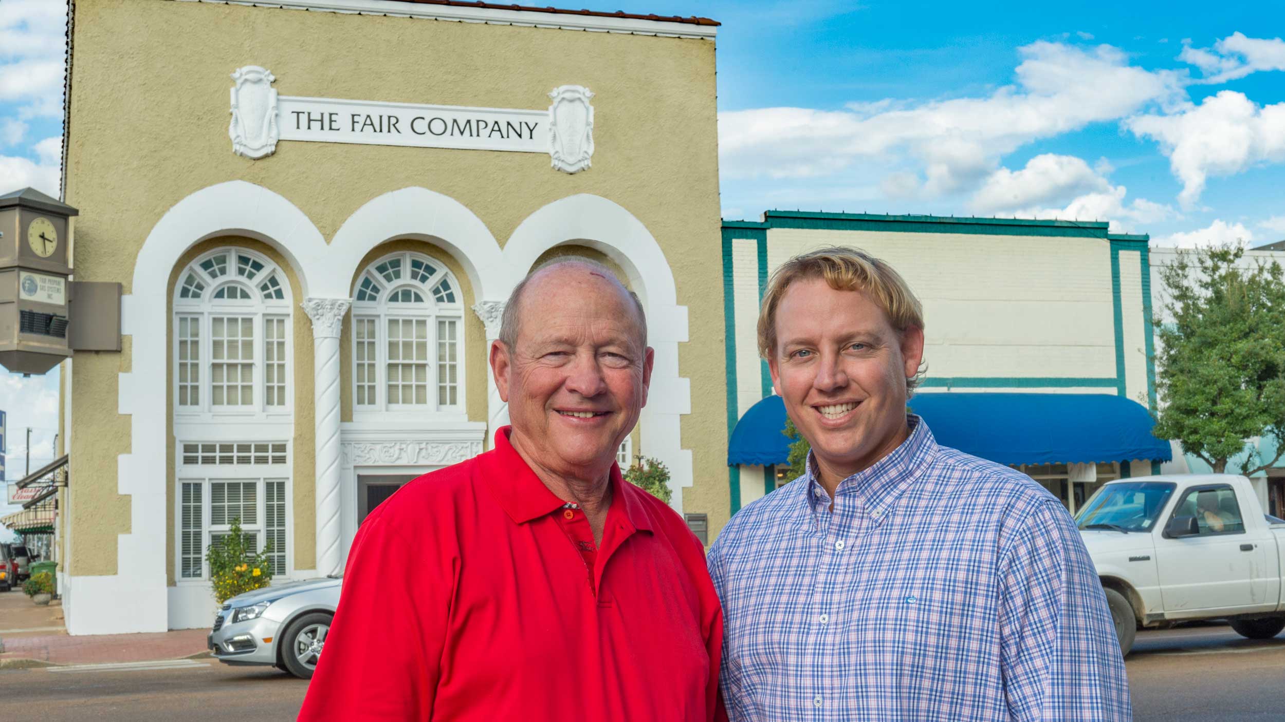 Fair Oil Company Corporate Office with John and Johnny Fair